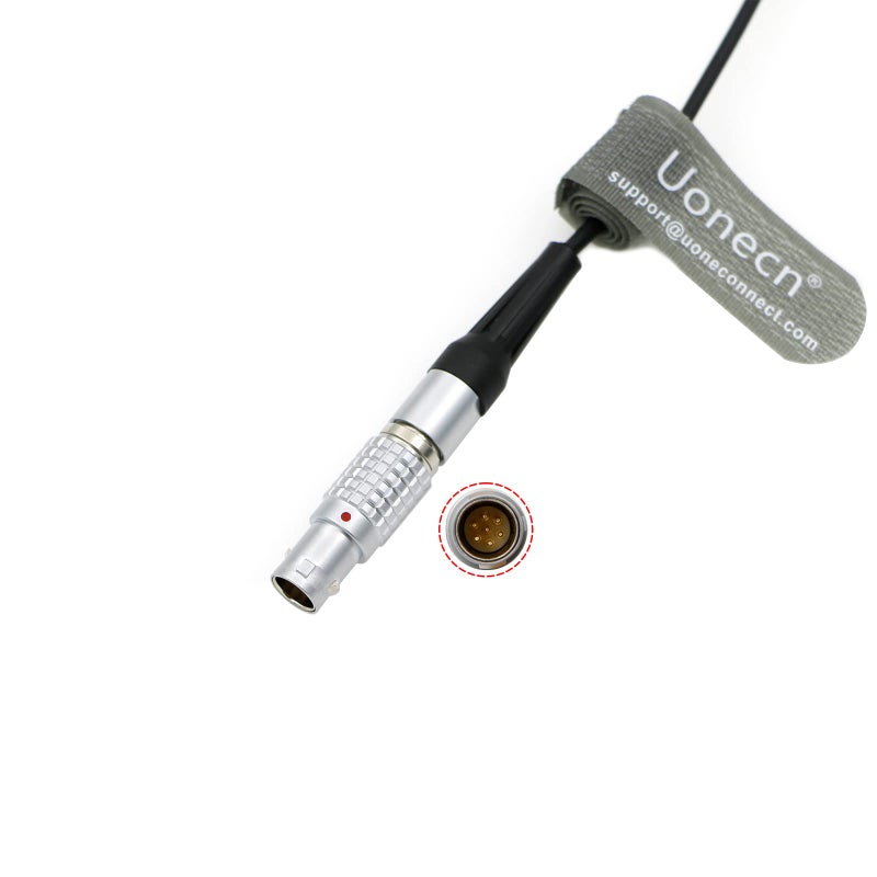 Uonecn Nor1438 BNC to 1B 7 Pin Male Run Stop Cable for Measuring Instruments Norsonic System. - Image 5